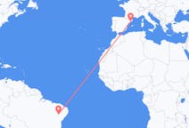 Flyrejser fra Petrolina, Brasilien til Barcelona, Spanien