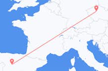 Flyg från Valladolid, Spanien till Prag, Tjeckien