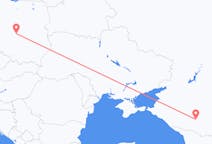 Fly fra Mineralnye Vody til Łódź