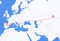 Flights from Oskemen to Madrid