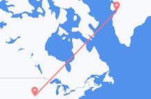 เที่ยวบิน จาก นอร์ทแพลตต์, สหรัฐอเมริกา ไปยัง Ilulissat, กรีนแลนด์