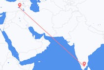 Flyg från Madurai, Indien till Van, Turkiet