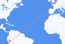 Flights from Huánuco, Peru to Paris, France