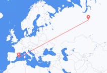 Flights from Noyabrsk, Russia to Palma de Mallorca, Spain