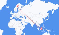 Flights from Banjarmasin, Indonesia to Skellefteå, Sweden