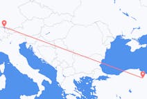 Flights from Amasya, Turkey to Friedrichshafen, Germany