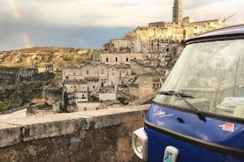 Privé panoramische tour met Piaggio Ape Calessino in Matera