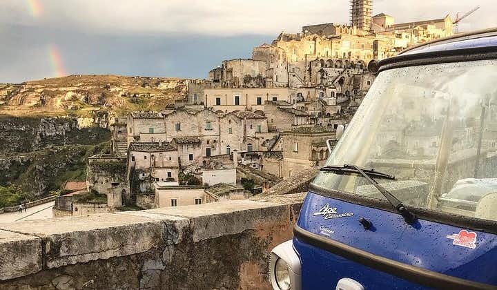 Private Panoramic Tour with Piaggio Ape Calessino in Matera