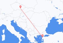 Flights from Çanakkale, Turkey to Brno, Czechia