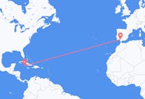 Flyrejser fra Cayman Brac, Caymanøerne til Sevilla, Spanien