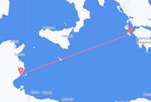 Flyreiser fra Sfax, Tunisia til Zakynthos Island, Hellas