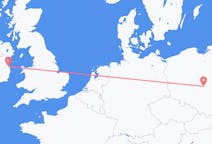 Flyreiser fra Łódź, Polen til Dublin, Irland