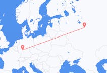 Fly fra Ivanovo til Frankfurt