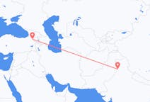 Loty z Amritsar, Indie do Karsu, Turcja