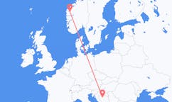 Flights from Banja Luka, Bosnia & Herzegovina to Sandane, Norway