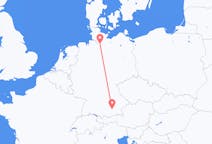 Flights from the city of Hamburg to the city of Munich