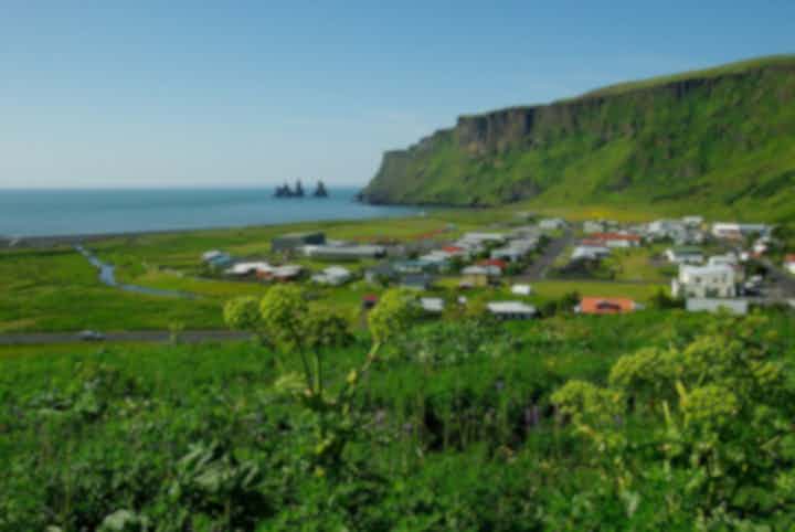 冰岛维克雪地摩托之旅