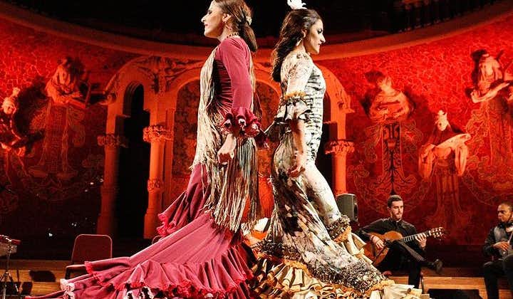 Espectáculo de flamenco en el Teatro Poliorama o Palau de la Música Catalana