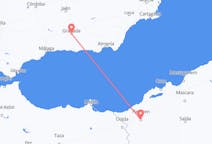Flyreiser fra Tlemcen, Algerie til Granada, Spania