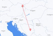 Flyrejser fra Sarajevo, Bosnien-Hercegovina til Wien, Østrig