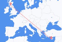 Flights from Paphos, Cyprus to Glasgow, the United Kingdom