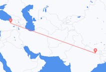 出发地 尼泊尔贾纳克普尔目的地 土耳其埃尔祖鲁姆的航班