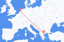 Flyrejser fra Amsterdam, Holland til Thessaloniki, Grækenland