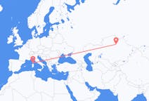 Flyg från Nur-Sultan, Kazakstan till Figari, Frankrike