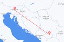 Flyg från Ljubljana till Pristina
