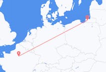 Fly fra Kaliningrad til Paris