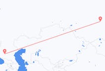 Fly fra Krasnojarsk til Stavropol