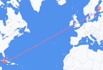 Flyrejser fra Grand Cayman til Turku