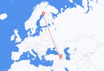 Flights from Hakkâri, Turkey to Oulu, Finland