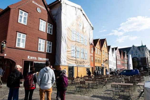 Historische hoogtepunten van Bergen en toegang tot het Bryggens Museum