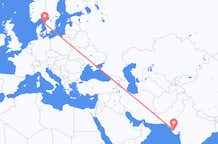 Flyreiser fra Jamnagar, India, til Göteborg, India