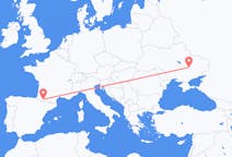 Flights from Dnipro, Ukraine to Lourdes, France