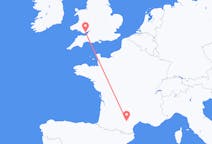 Flyrejser fra Castres, Frankrig til Cardiff, Wales