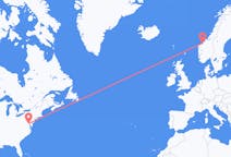 Flights from from Washington, D. C. To Molde