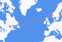 Flights from Quebec City to Haugesund