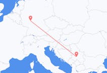 Flyg från Kraljevo, Serbien till Frankfurt, Tyskland