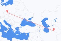 Vluchten van Asjchabad, Turkmenistan naar Pardubice, Tsjechië