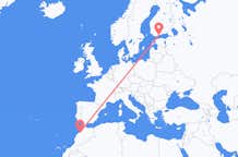 Flights from Casablanca to Helsinki