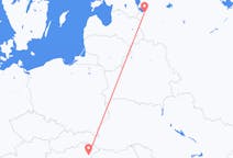 Flyg från Pskov till Debrecen