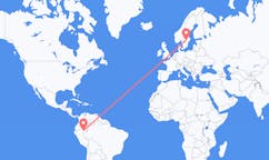 Flights from Iquitos, Peru to Örebro, Sweden
