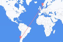 Flyreiser fra Puerto Montt, Chile til Stavanger, Norge