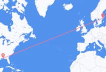 来自美国出发地 彭萨科拉目的地 瑞典斯德哥尔摩的航班
