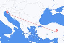 Flights from Pula, Croatia to Kayseri, Turkey