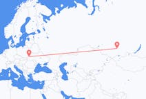 Flights from Abakan, Russia to Lviv, Ukraine