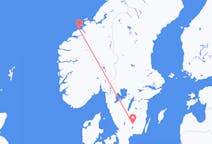 Vols depuis la ville de Växjö vers la ville de Kristiansund