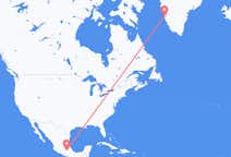 Flyg från Mexico City, Mexiko till Nuuk, Grönland